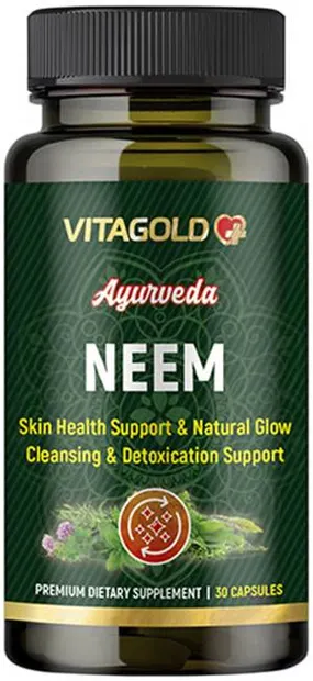 Ayurveda Neem, 30 capsule, Vitagold