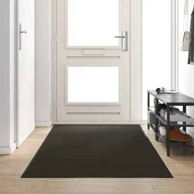 vidaXL Covoraș de intrare Negru 120 x 300 cm 100% Poliamidă