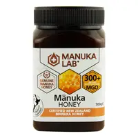 Miere de Manuka MANUKA LAB, MGO 300+ Noua Zeelanda, 500 g, naturala