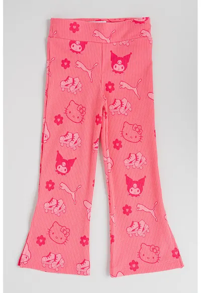 Colanti evazati Hello Kitty - Roz/Roz prafuit
