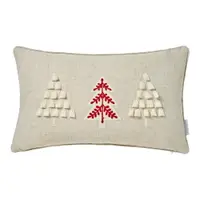 Pernă decorativă 30x50 cm cu model de Crăciun Christmas Tree – Catherine Lansfield