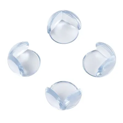 Apărători de colțuri Babyono - Transparent, 4 bucăți
