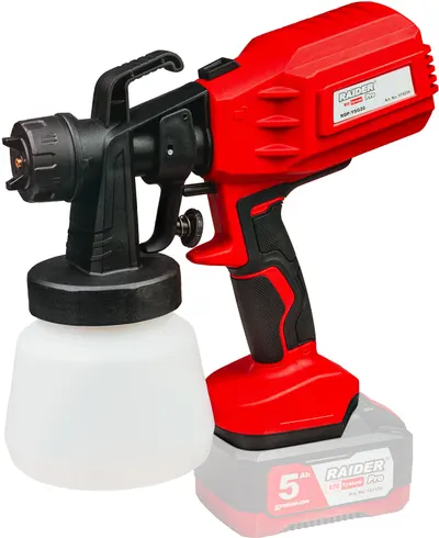 Pistol de vopsit fără fir Raider - R20, RDP-YSG20, 800 ml, Solo