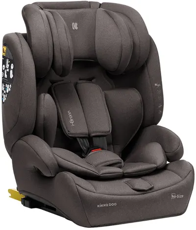 Scaun auto KikkaBoo - i-Bronn, IsoFix, i-Size, 76-150 cm, bej