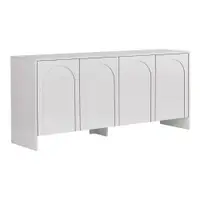 Comodă albă 180x80x45 cm Arlen – Kalune Design