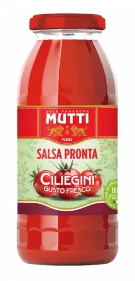 Sos De Rosii Salsa Pronta Ciliegini Mutti 400g