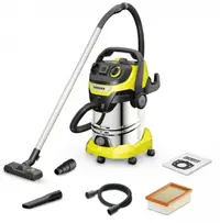 Aspirator Karcher - WD 6 P S V-30/6/22/T, pentru uscat și umed, galben
