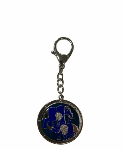 Breloc Feng Shui Amuleta de protectie impotriva furturilor cu elefant si rinocer