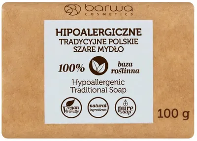 Barwa Hypoallergenic Săpun natural hipoalergenic pentru piele sensibilă, 100 g