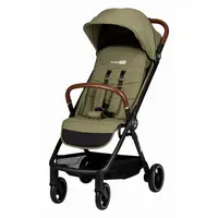 Carucior sport, FreeON, Bold, Pliabil automat, Roti cu suspensii, De la nastere pana la 22 kg, Cu spatar reglabil in 3 pozitii, Green Army