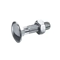Surub Torbant cu Piulita din 603, Otel, Zincat - M10 X 170
