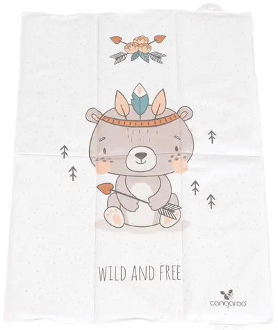 Pliabila salteluță de înfășat Cangaroo - Wild and free Bear