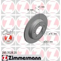 Disc frana ZIMMERMANN 285.3528.20