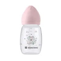 Biberon polipropilena 260 ml silicon Kikka Boo Savanna Roz