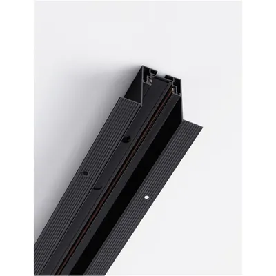 Sistem iluminat pe sina BUXTON MAGNETIC Nisipiu Negru Aluminiu Magnetic Profile Recess IP20 Max Power 300W