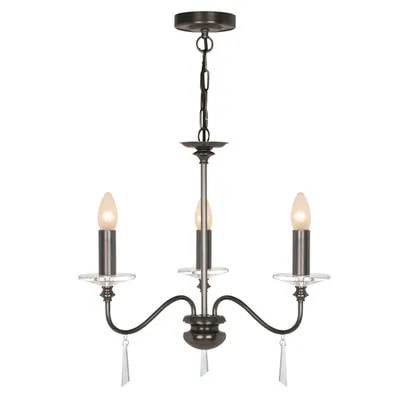 Corp de iluminat suspendat, lustra Finsbury Park 3Lt Chandelier
