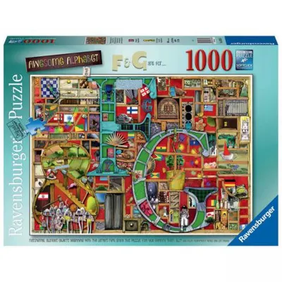 Puzzle Alfabet Colin Thompson, 1000 Piese