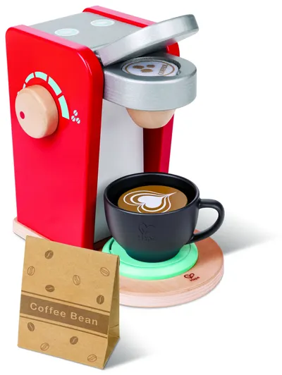 Jucărie din lemn HaPe International - Aparat de cafea