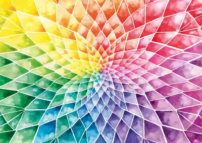 Puzzle 1000 piese - Josie Lewis - Floarea colorata