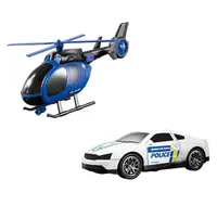 Set de joaca masina politie si elicopter Ocie