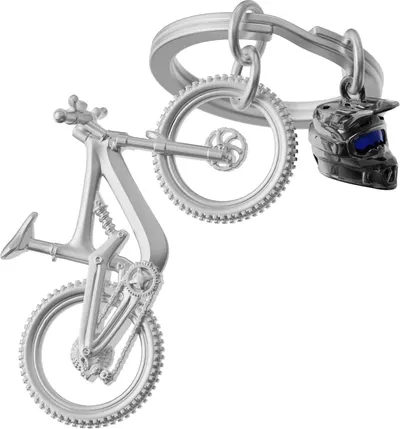 Breloc Metalmorphose - Mountainbike &amp; Helmet