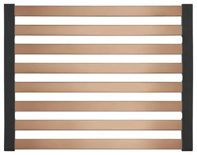 Gratar pliabil Grohe, Multifunction grid 450, 450 x 350mm, otel inoxidabil, pentru chiuveta bucatarie, brushed warm sunset, cupru mat