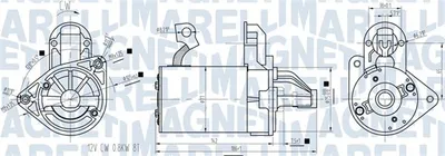 Electromotor (12v, 0,8kw) Potrivit Chevrolet Aveo Kalos, Matiz, Spark; Daewoo Kalos, Matiz 1.0-1.2lpg 01.03