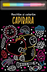 Capibara – Recităm și colorăm - Paperback - Medana Croitoru