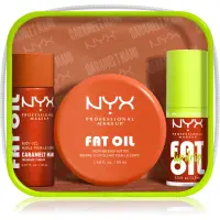 NYX Professional Makeup Fat Oil Body set pentru corp cu parfum Caramelt Mami 3 buc