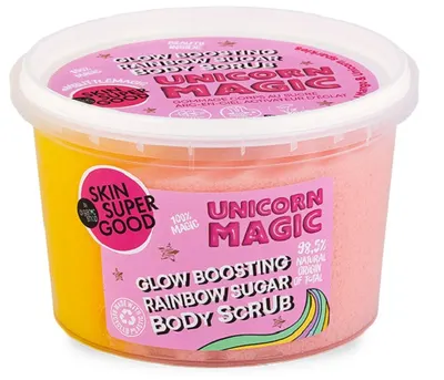 Organic Shop Skin Super Good Exfoliant corporal Unicorn Magic, 250 ml