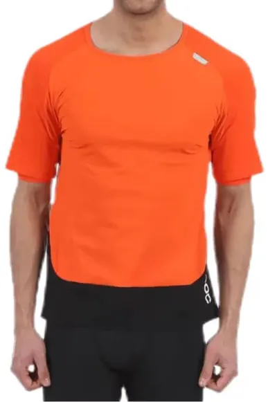 Tricou sport barbati Resistance Pro XC - poliamida/elastan - portocaliu