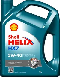 Ulei motor SHELL Helix HX7 5W40 4 L 4L