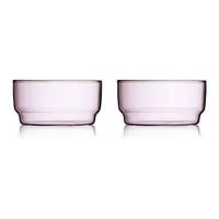 Boluri roz 2 buc. din sticlă 500 ml Torino – Lyngby Glas
