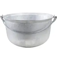 Ceaun Tuci din Aluminiu, 8 l, Fund Rotund