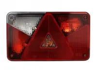 Stop spate stanga MULTIPOINT V (P21 5W P21W PY21W R10W, 12V, cu intermitent, cu far de ceata, marsarier, cu stop, lumina de parcare, reflector triunghiular, conector: 8PIN)
