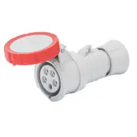 Priza industriala mobila HP - IP66/IP67/IP68/IP69 - 3P+N+E 32A 440-460V 60HZ - RED - 11H - Strangere cu surub