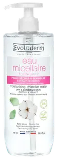 Apa micelara pentru demachierea tenului uscat si sensibil, 750ml, Evoluderm