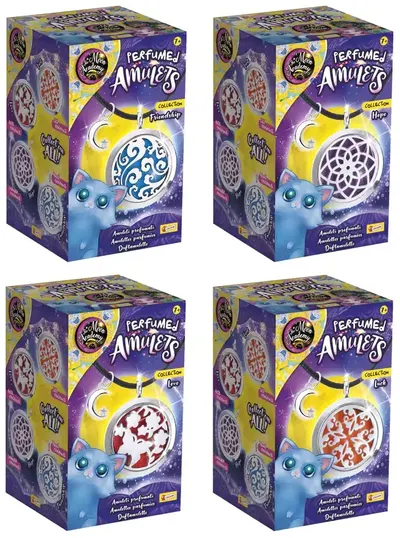 Kit creativ Lisciani Giochi - Amulet parfumat DIY, sortiment