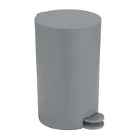 Coș de gunoi gri cu pedală din plastic 3 l Vara – Allstar