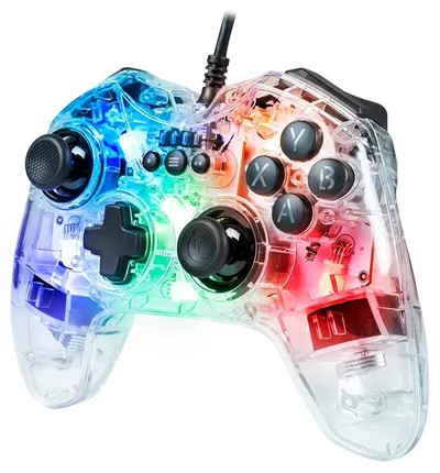 Controler Nacon – GC-100XF, pentru PC, RGB, transparent