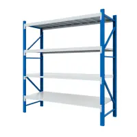 Raft profesional pentru depozitare H2500xl600xL2000 ,800 kg- 4 niveluri