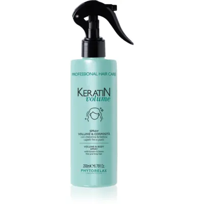 Phytorelax Laboratories Keratin Volume spray pentru sporirea volumului părului fin cu keratina 200 ml