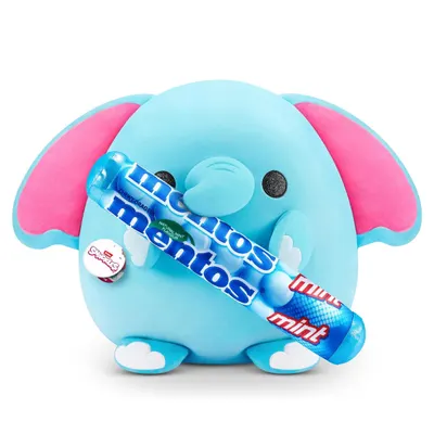 Jucarie de plus, Snackles, S1 W2, Mentos, 35 cm