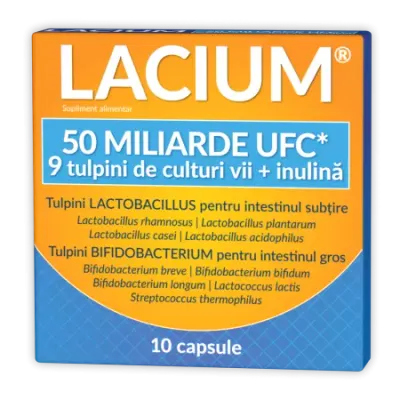Lacium 50 miliarde UFC, Zdrovit | 10 capsule