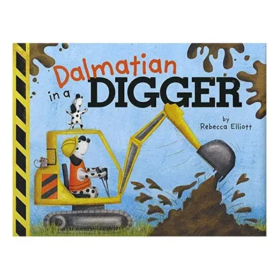 Dalmatian in a Digger