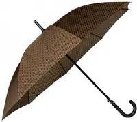 Umbrelă Hugo Boss Monogram - maro
