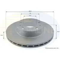 Disc frana COMLINE ADC1535V