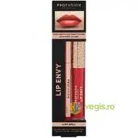 Set Lip Envy Love Spell: Luciu de Buze Ultra Neted si Lucios 3.5ml + Creion de Buze cu Finish Satinat 0.3g