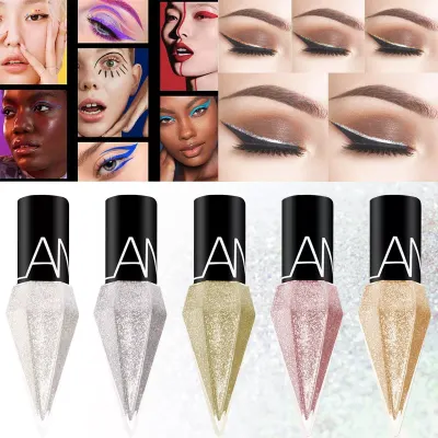 Set 5 x Glitter, fard de ochi lichid, Waterproof Long Wear