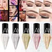 Set 5 x Glitter, fard de ochi lichid, Waterproof Long Wear